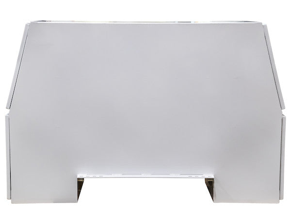 Buyers Products 92-in x 58-in x 24-in White Steel Backpack Truck Tool Box - 8.5-In Offset Floor - BP925824W