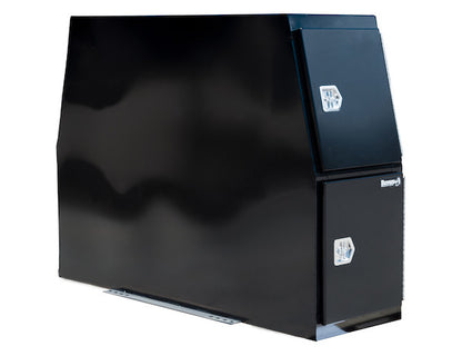 Buyers Products 85-in x 59-in x 24-in Flat Floor Black Steel Backpack Truck Box - BP855924B