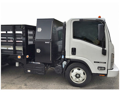 Buyers Products 85-in x 59-in x 24-in Flat Floor Black Steel Backpack Truck Box - BP855924B