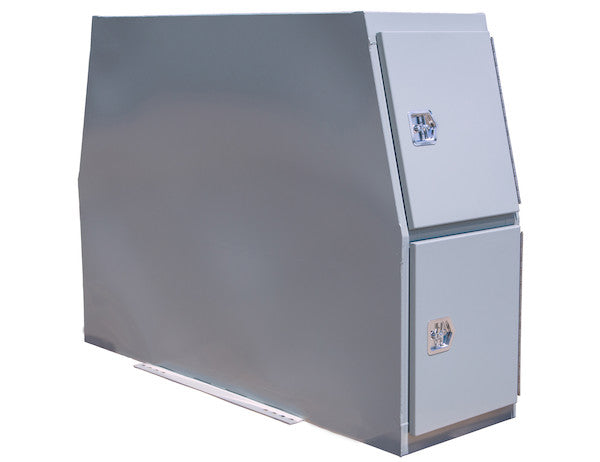 Buyers Products 82-in x 46-in x 24-in Flat Floor Primed Steel Backpack Truck Box - BP824624P