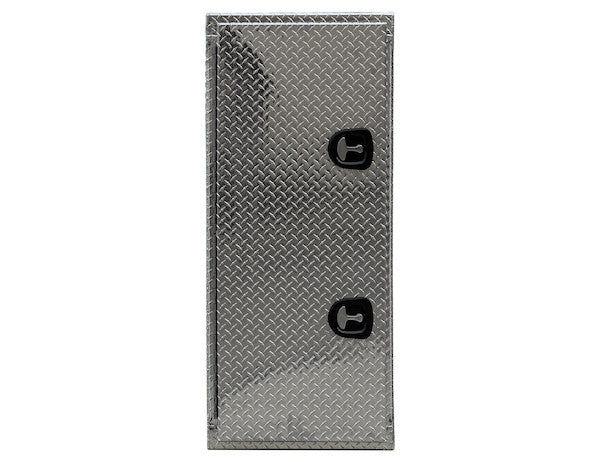Buyers Products 57x24x96-in Straight Side Diamond Tread Aluminum Backpack Truck Tool Box - 9x42-In Offset Floor - BP965724