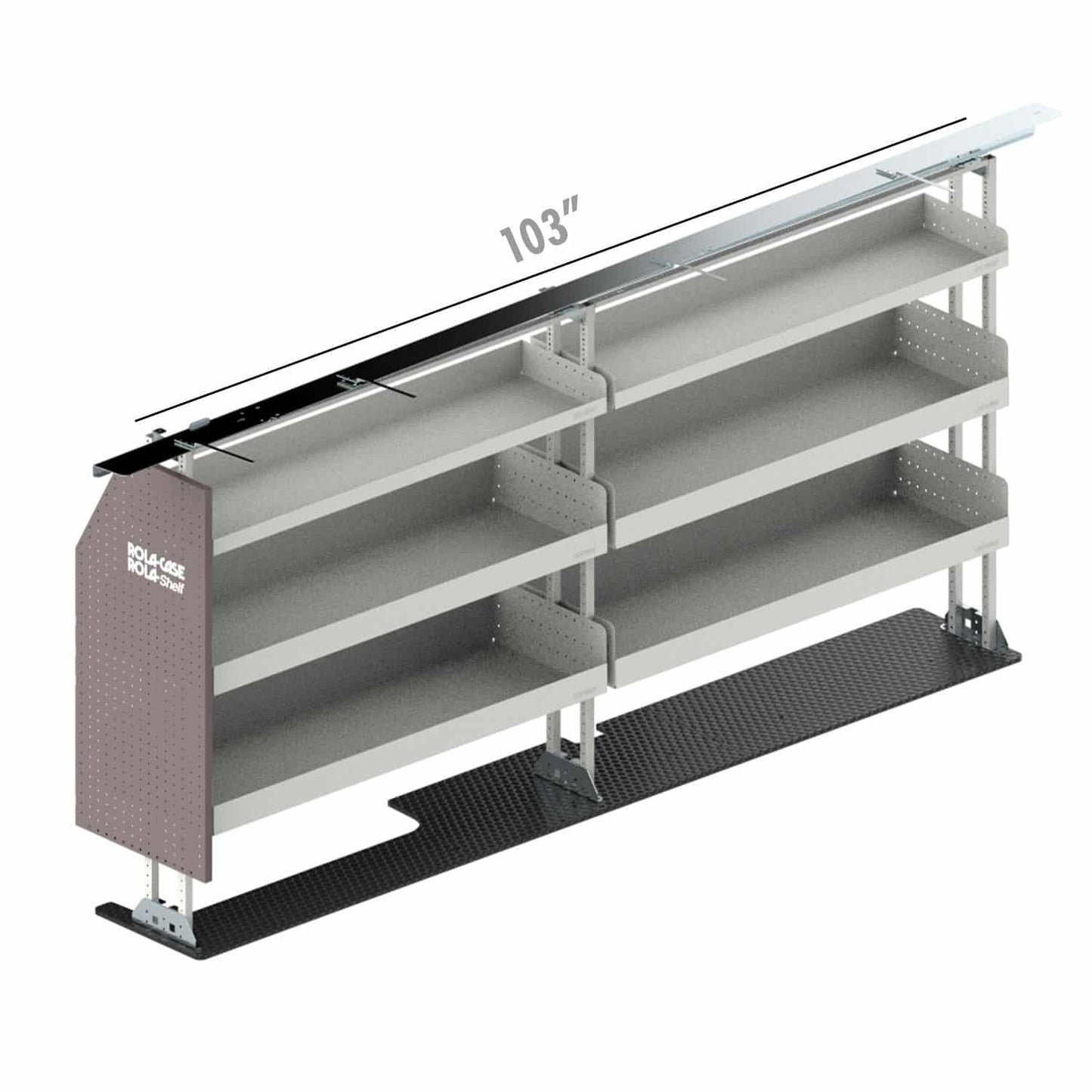 Rola-Case Basic Bin Package for Ford Transit - 148-in WB - Low Roof