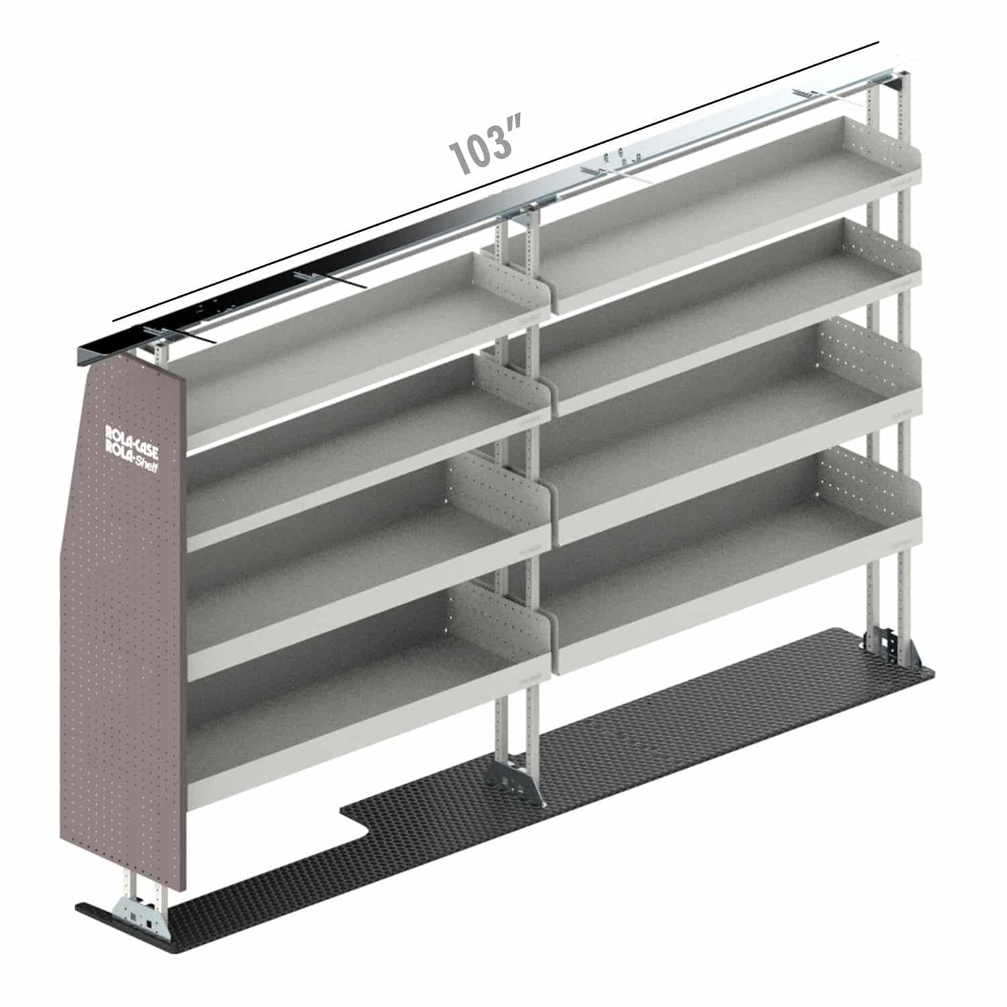 Rola-Case Basic Bin Package for Ford Transit - 148-in WB - Mid Roof