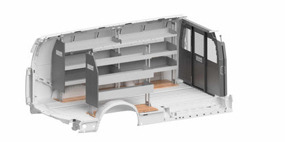 Rola-Case Basic Bin Package for Chevy/GMC Express/Savana - 155-in WB