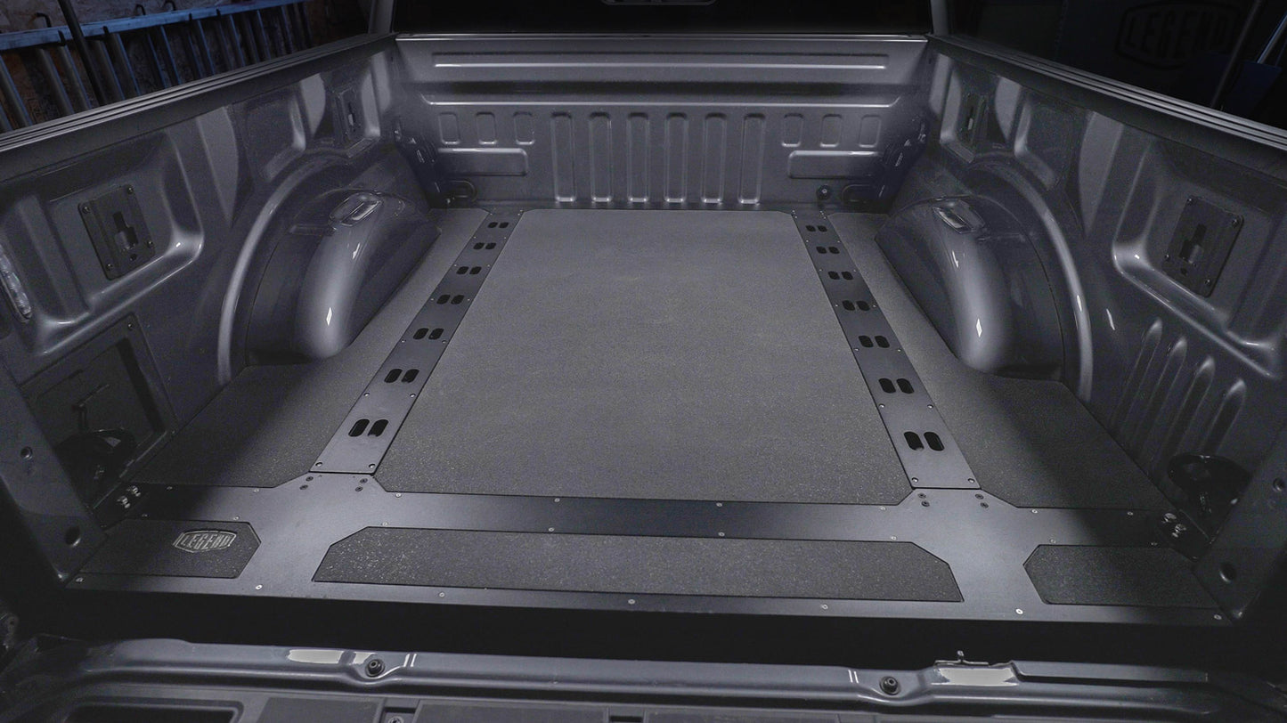 Legend BedBoss Rigid Truck Bed Floor With Cargo System for Ford F-150 (2021-2025)