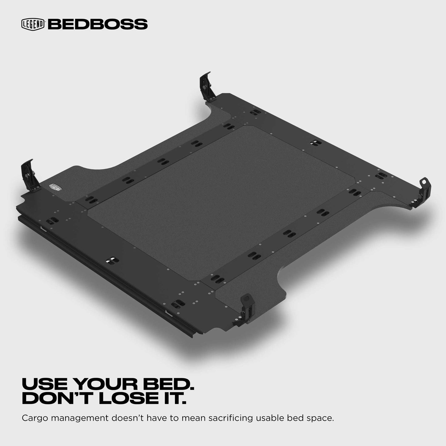 Legend BedBoss Rigid Truck Bed Floor With Cargo System for RAM 1500 (2019-2026)