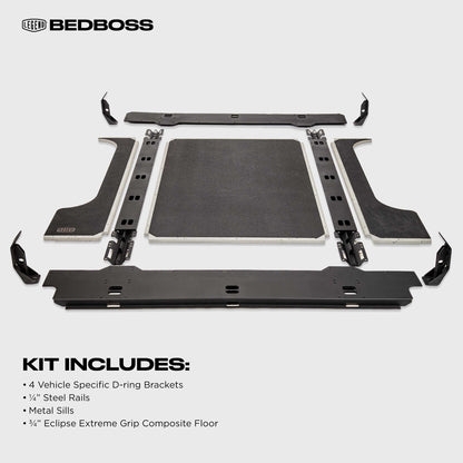 Legend BedBoss Rigid Truck Bed Floor With Cargo System for RAM 1500 (2019-2026)