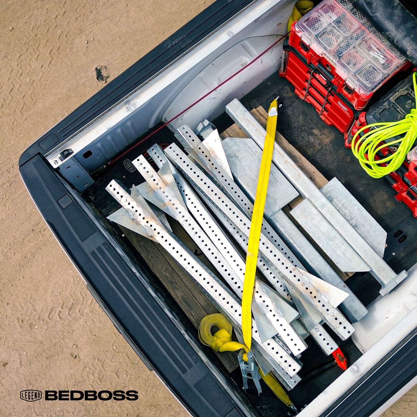 Legend BedBoss Rigid Truck Bed Floor With Cargo System for RAM 1500 (2019-2026)