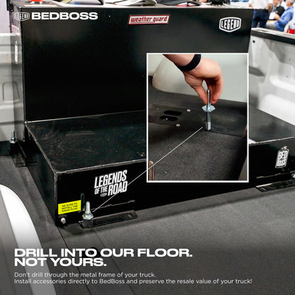 Legend BedBoss Rigid Truck Bed Floor With Cargo System for RAM 1500 (2019-2026)