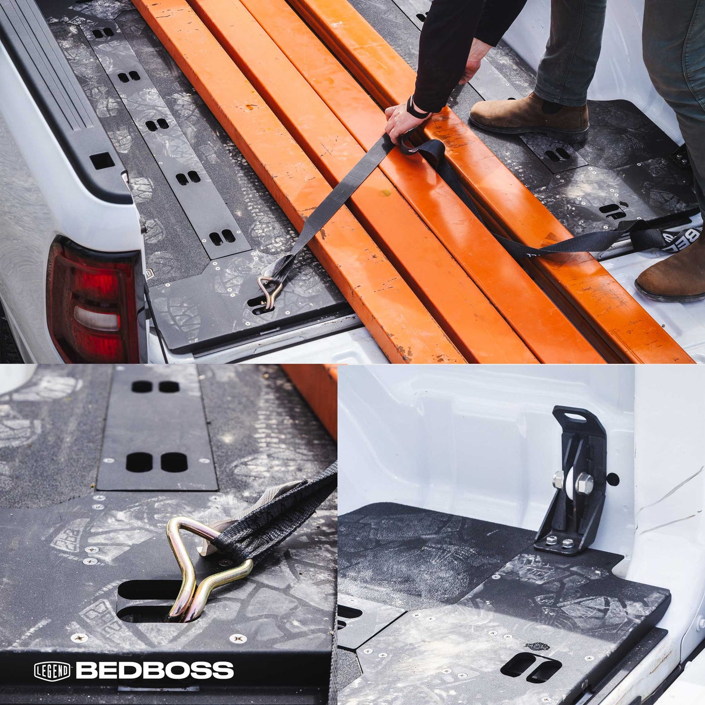 Legend BedBoss Rigid Truck Bed Floor With Cargo System for RAM 1500 (2019-2026)