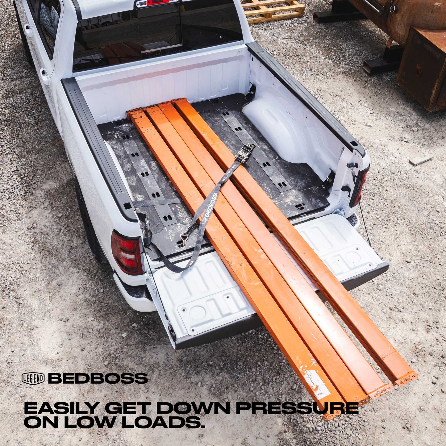 Legend BedBoss Rigid Truck Bed Floor With Cargo System for RAM 1500 (2019-2026)
