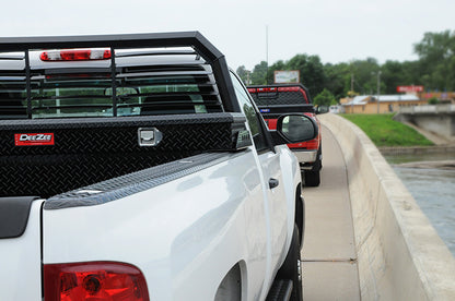 Dee Zee Bed Cap Wrap W/Stake Pockets Black-Tread Aluminum for Dodge/Ram Ram (2009-2019) - 8' Bed