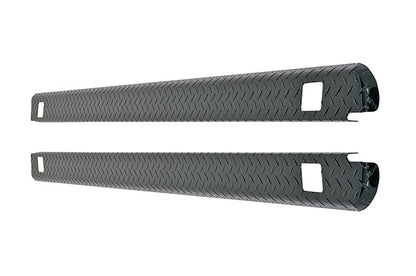 Dee Zee Bed Cap Wrap W/Stake Pockets Black-Tread Aluminum for Dodge/Ram Ram (2009-2019) - 8' Bed