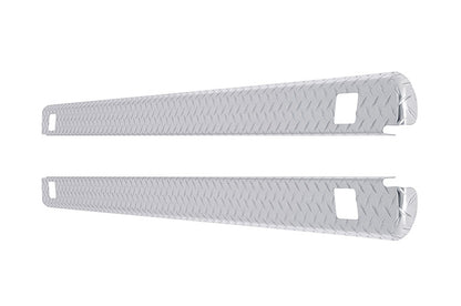 Dee Zee Bed Cap Wrap W/Stake Pockets Brite-Tread Aluminum for Chevy Silverado (2007-2013) - 6.5' Bed