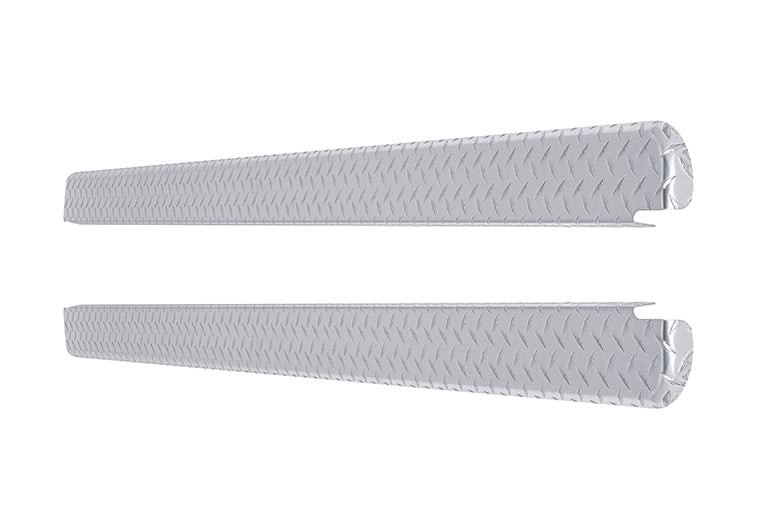 Dee Zee Bed Cap Wrap Brite-Tread Aluminum for Chevy Silverado (2007-2013) - 6.5' Bed