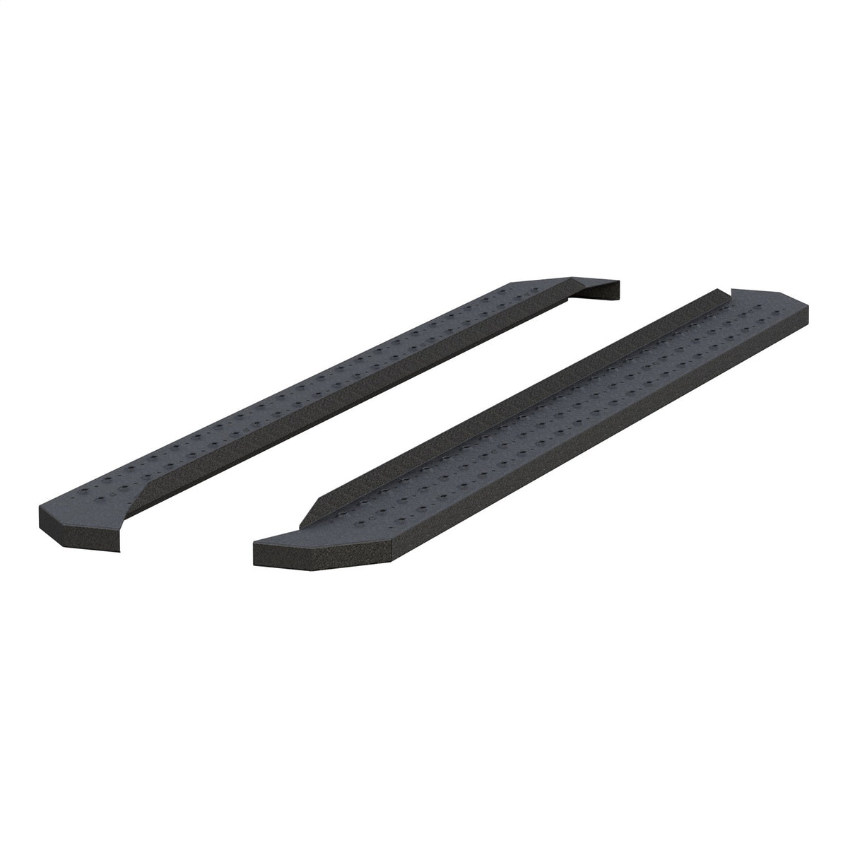 ARIES RidgeStep 6-1/2-in x 91-in Black Steel Running Boards (No Brackets) for Chevrolet/GMC/Dodge/RAM/Ford Cab & Chassis/Crew Cab/SuperCrew (1999-2026) - C2891