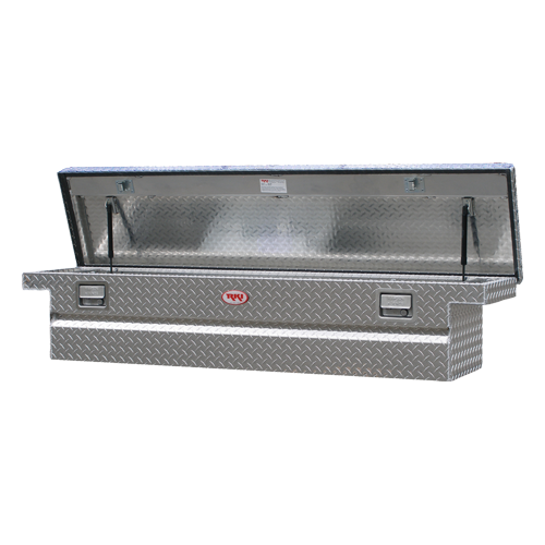 RKI 72-in Full Size Crossover Truck Tool Box C-Series Low Profile Narrow - Aluminum - C63LPNA
