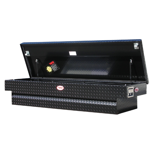 RKI 72-in Full Size Crossover Truck Tool Box C-Series Shallow - Aluminum - C63SA