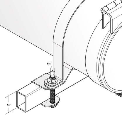 Vantech Conduit Carrier System - 6-in x 128-in