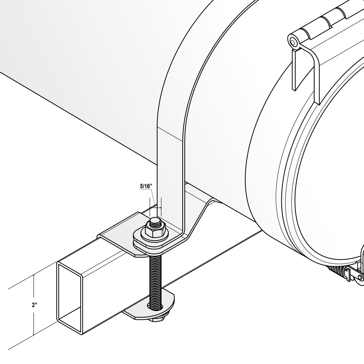 Vantech Conduit Carrier System - 6-in x 128-in