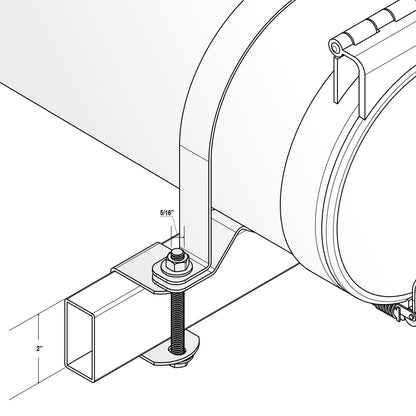 Vantech Conduit Carrier System - 6-in x 128-in