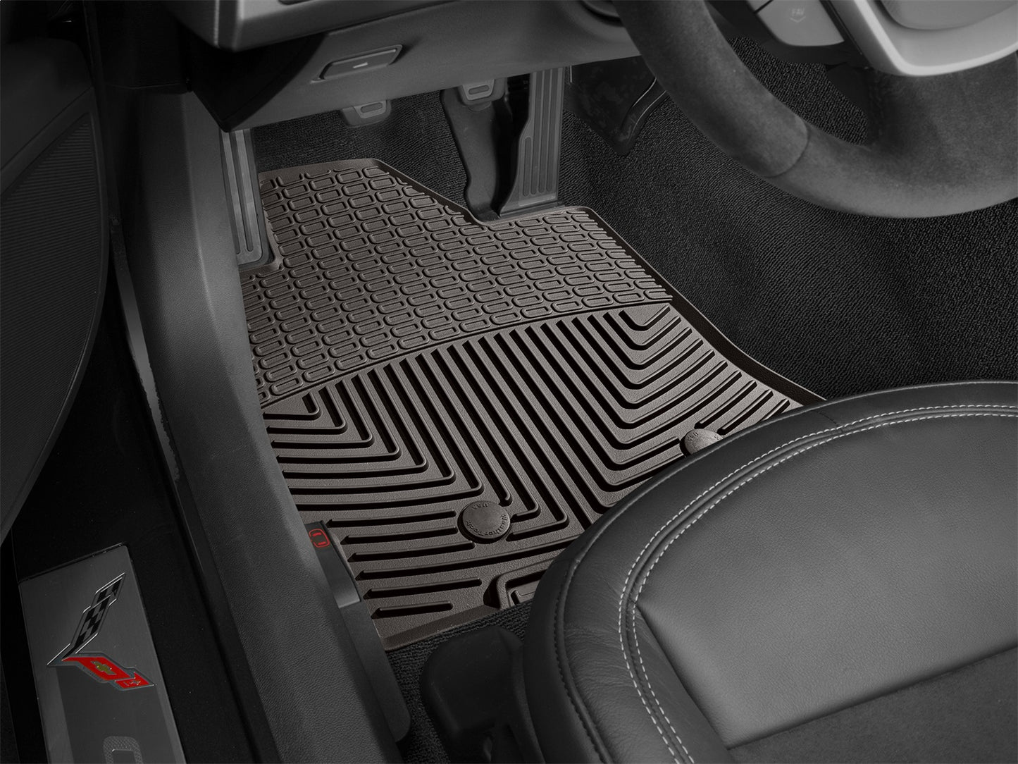 WeatherTech All Weather Floor Mats for Chevrolet/GMC Silverado/Sierra (2019-2025) DOUBLE/CREW CAB - Front