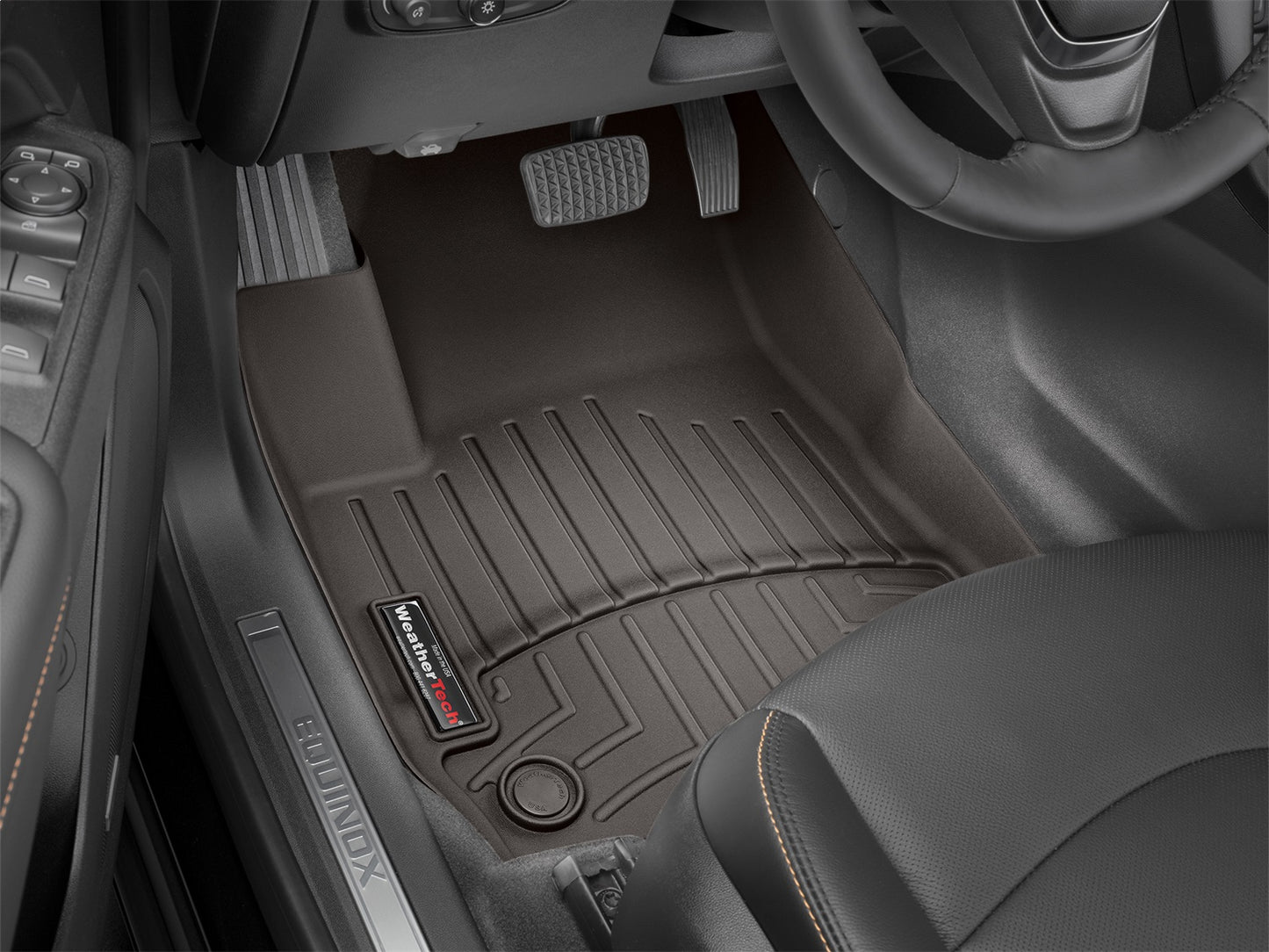 WeatherTech DigitalFit FloorLiner for Chevrolet/GMC Silverado/Sierra (2019-2025) DOUBLE/CREW CAB - Front
