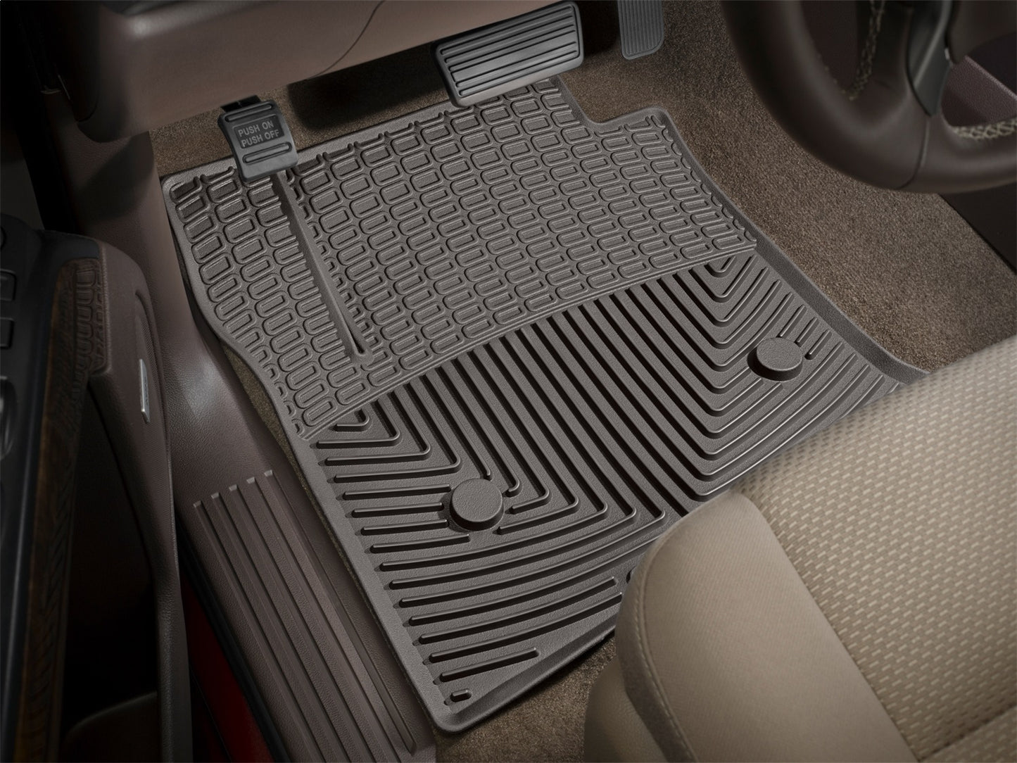 WeatherTech All Weather Floor Mats for Nissan Titan (2017-2024) Titan XD (2016-2021) CREW CAB - Rear