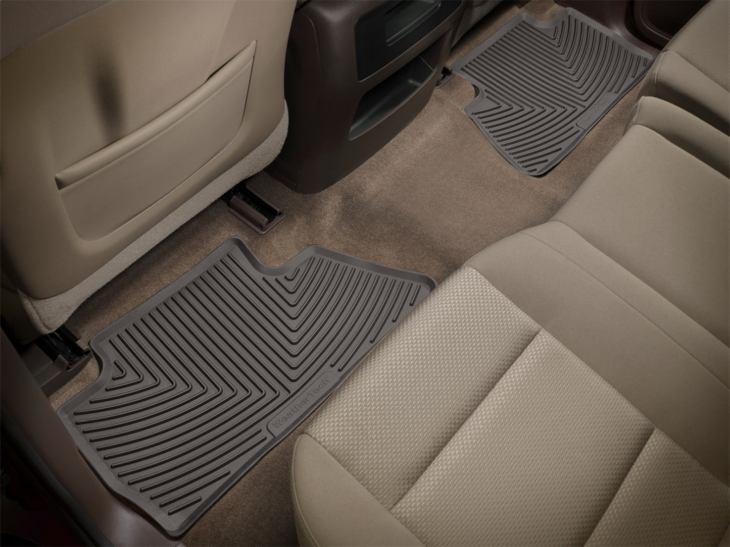 WeatherTech All Weather Floor Mats for Ford F-150 (2021-2025) SUPERCREW - Rear