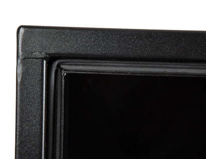 Buyers Products 18x18x30-in Textured Matte Black Steel Underbody Truck Box with 3-Point Latch - 1732503