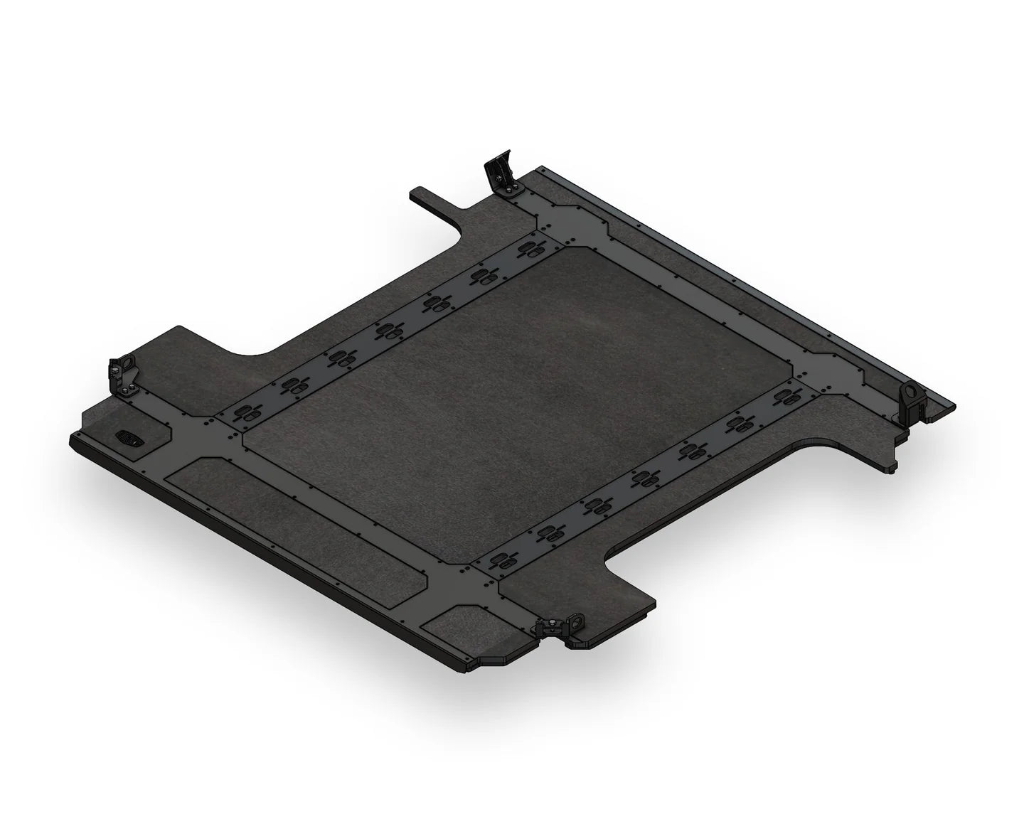 Legend BedBoss Rigid Truck Bed Floor With Cargo System for Chevrolet Silverado 1500 (2021-2025)