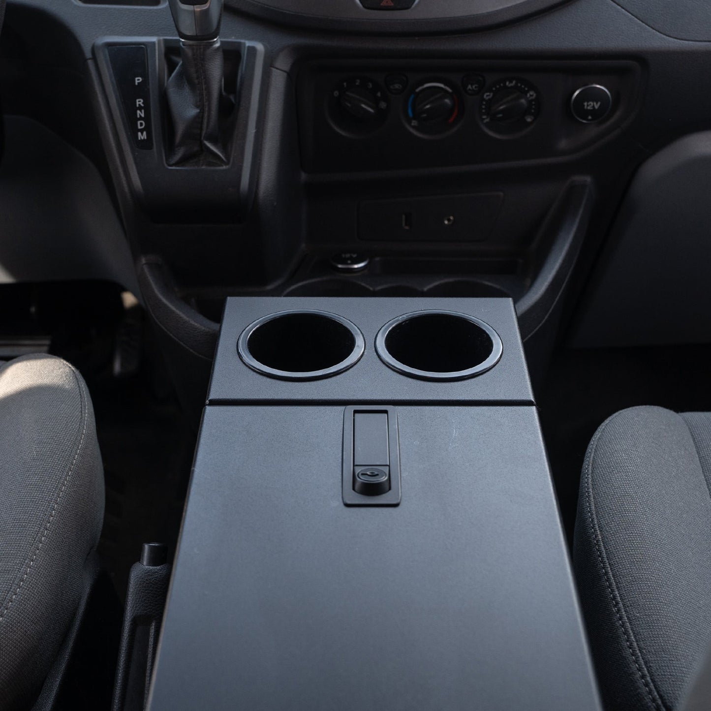 Van Mart Center Console Lock Box for Ford Transit 148/148 Ext (2015+) - CC260