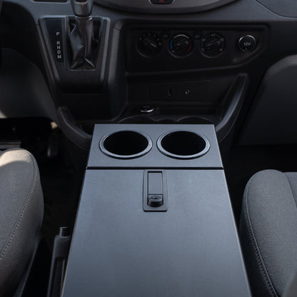 Van Mart Center Console Lock Box for Ford Transit 148/148 Ext (2015+) - CC260