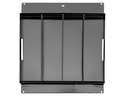 Buyers Products 71-in x 18-in x 20-in Gloss Black Diamond Tread Aluminum Crossover Truck Tool Box - 1729410