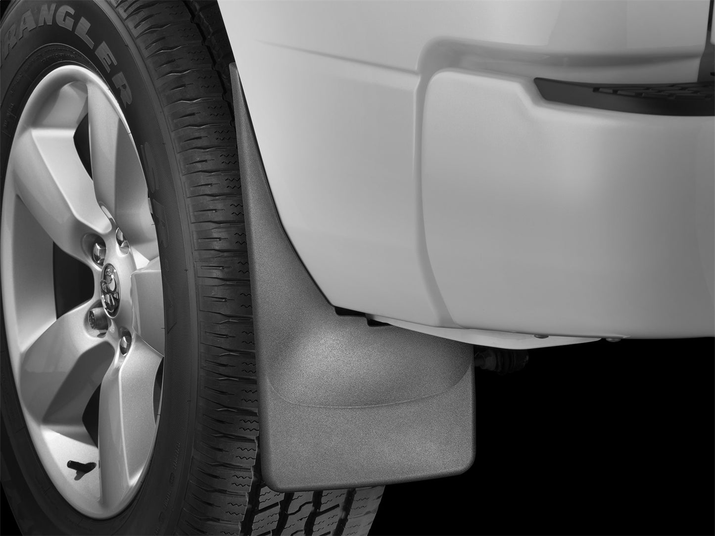 WeatherTech No-Drill DigitalFit MudFlap for RAM 1500, 2500, 3500 (2011-2018) - Rear Pair