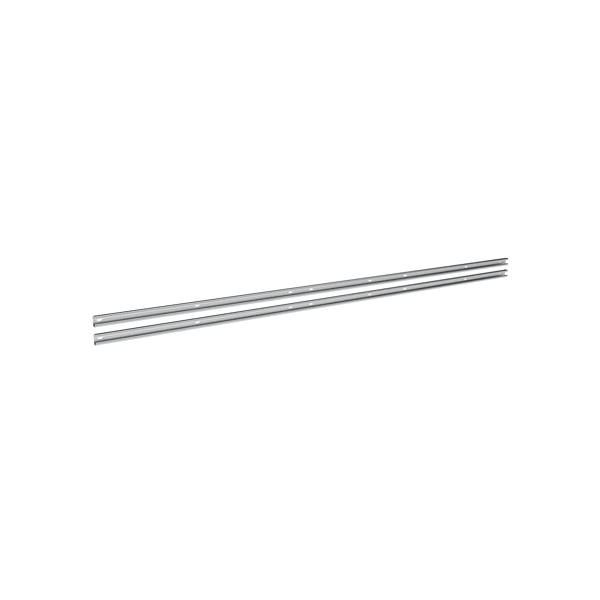 Weather Guard Folding Shelves Mounting Rails for Ford Transit - 148-in WB (Extended) - Rear Only - DRFT48RP