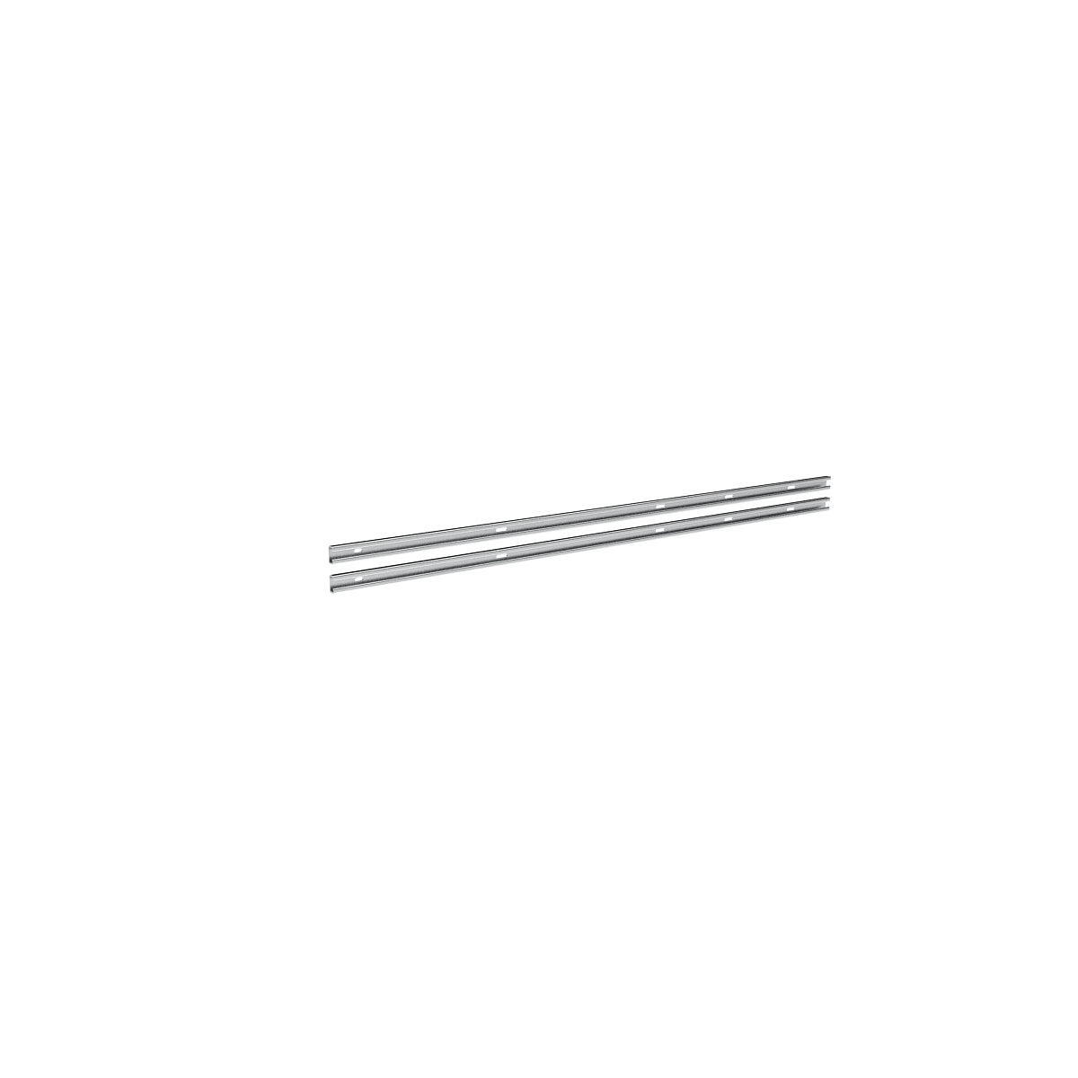 Weather Guard Folding Shelves Mounting Rails for RAM ProMaster - 136-in WB - Rear Only - DRRP36RP