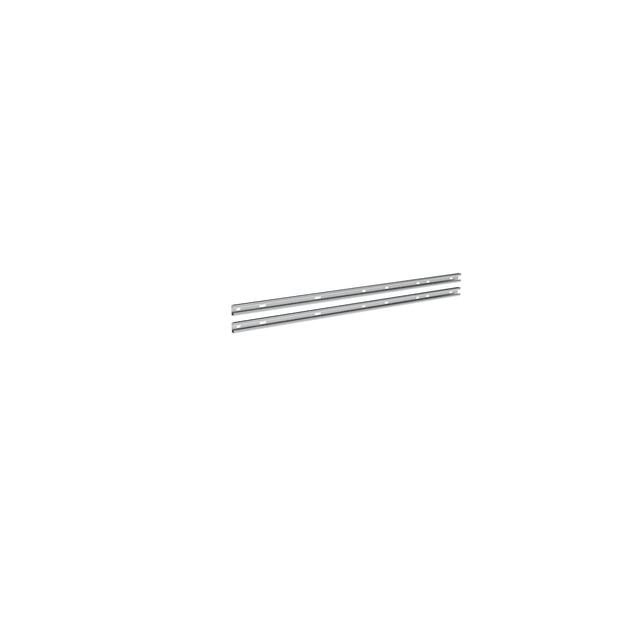 Weather Guard Folding Shelves Mounting Rails for RAM ProMaster - 159-in WB (Regular) - Rear Only - DRRP59RP