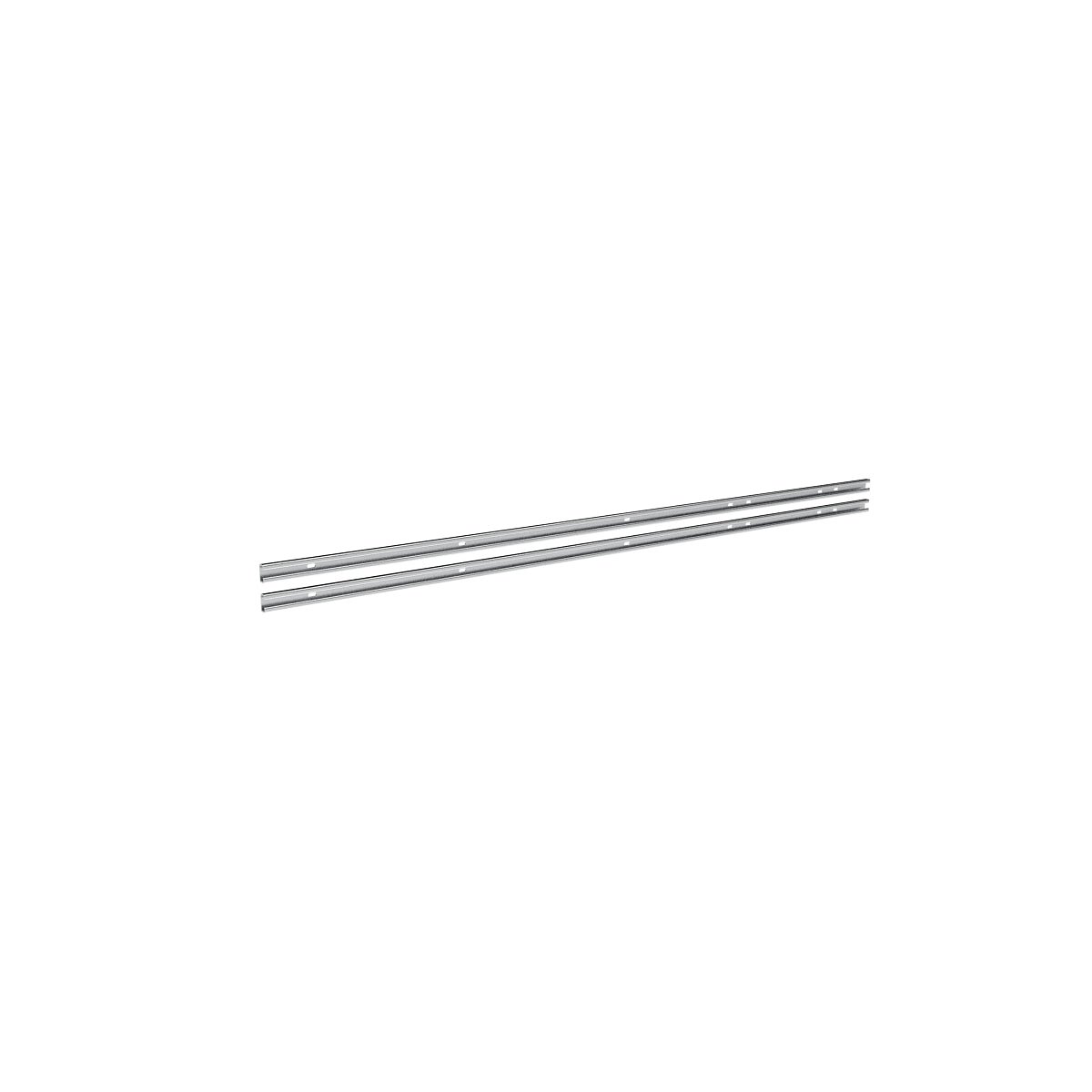 Weather Guard Folding Shelves Mounting Rails for RAM ProMaster - 159-in WB (Extended) - Rear Only - DRRP59XRP