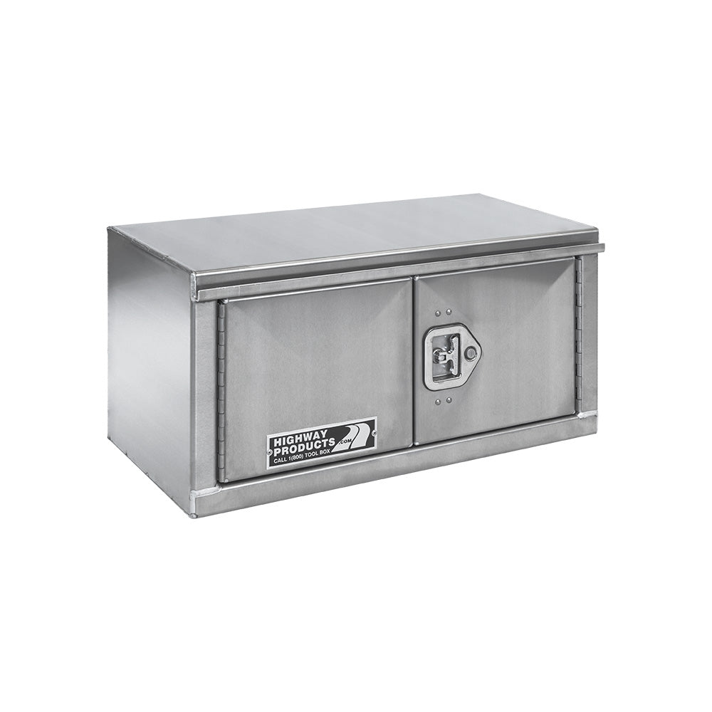 Highway Products 36 x 18 x 18-in. Aluminum Double Door Semi Box - Right Hand Open - 0212-001