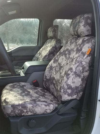Front Bucket Seat Covers for Ford F-150 (2015-2020) & Super Duty (2017-2022)