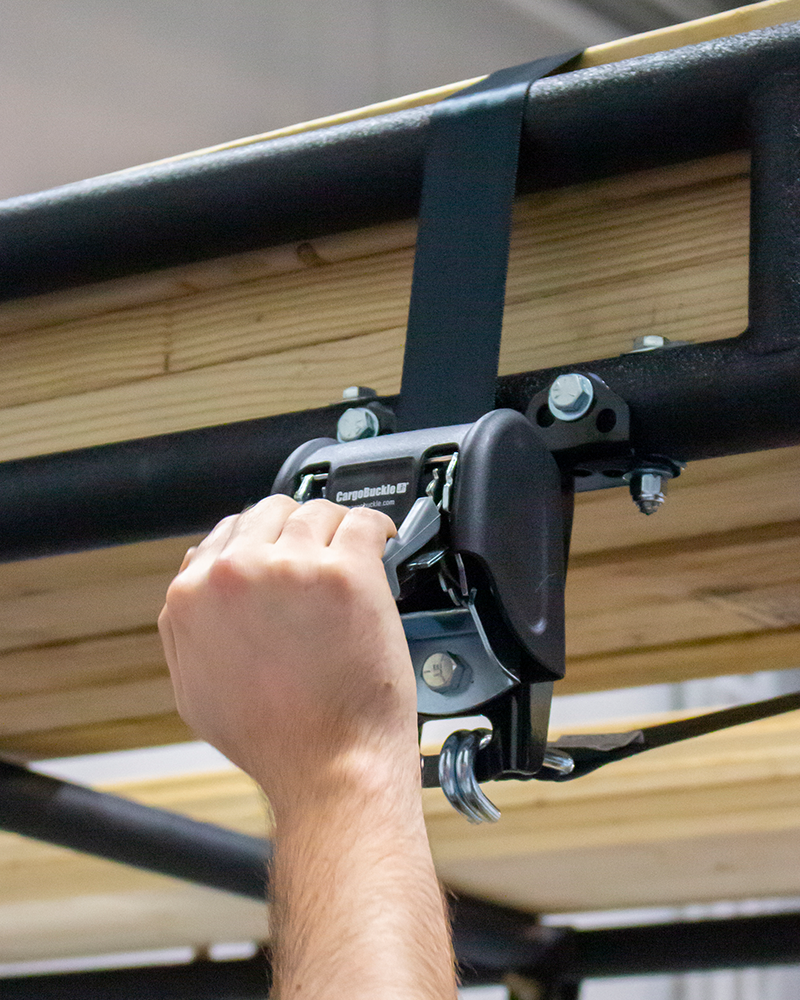 2" CargoBuckle Ladder Rack Tie-Down System (2 Pack)