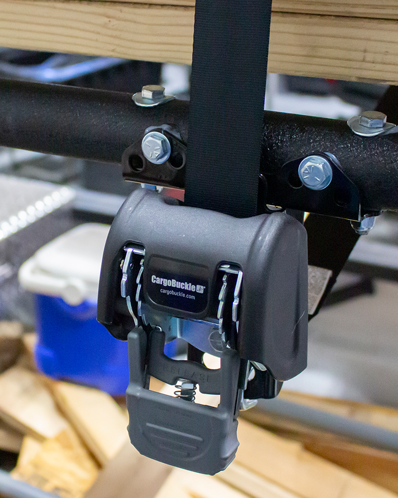 2" CargoBuckle Ladder Rack Tie-Down System (2 Pack)