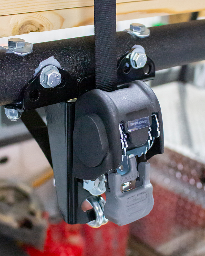 1" CargoBuckle Ladder Rack Tie-Down System (2 Pack)