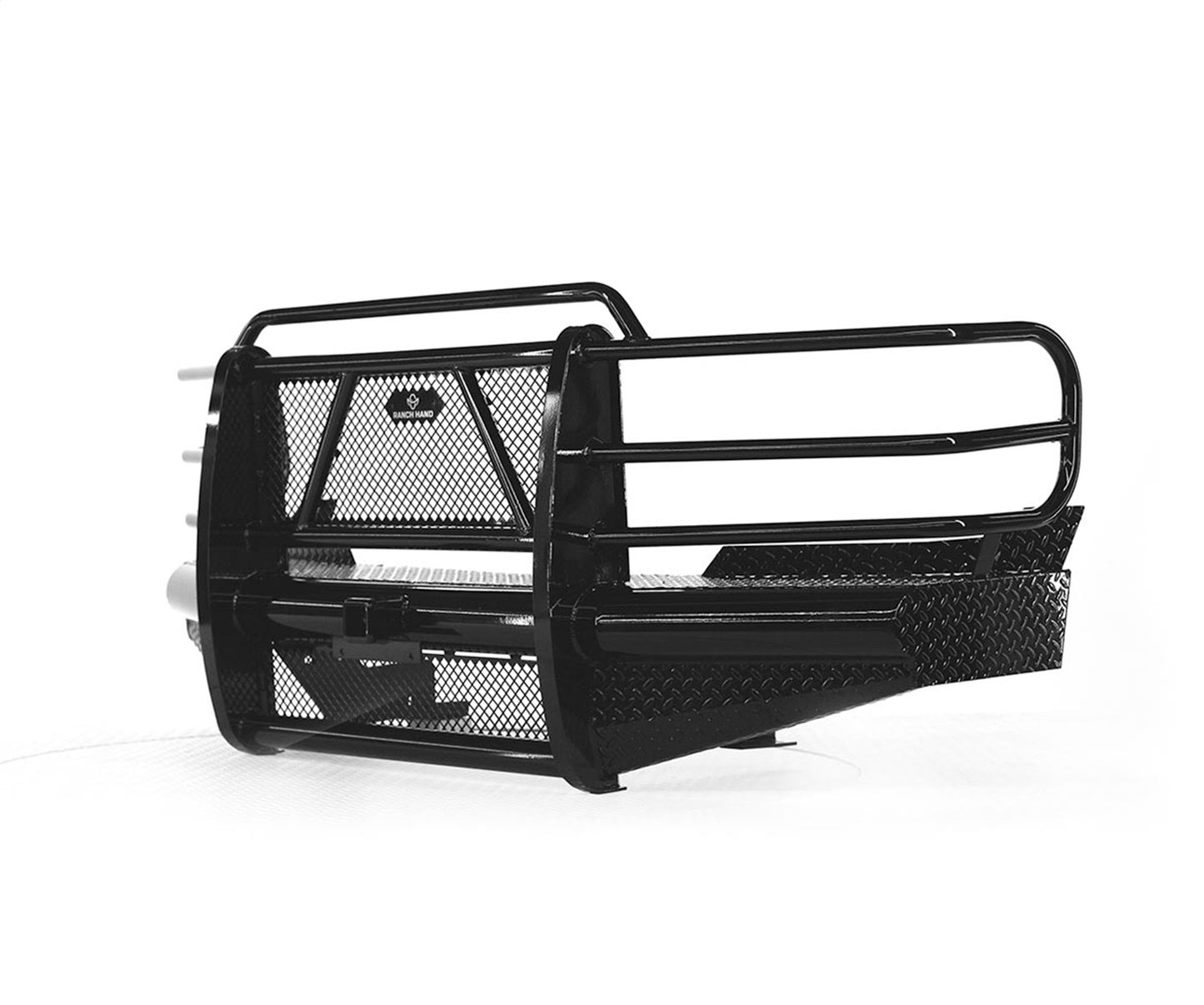 Ranch Hand Legend Series Front Bumper with Grille Guard for Chevrolet Silverado 1500, Chevrolet Silverado HD (2001-2002) - FBC011BLR