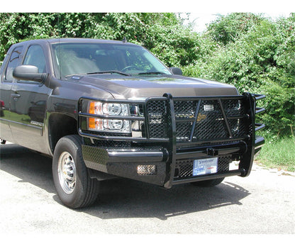 Ranch Hand Legend Series Front Bumper with Grille Guard for Chevrolet Silverado HD (2007-2010) - FBC081BLR