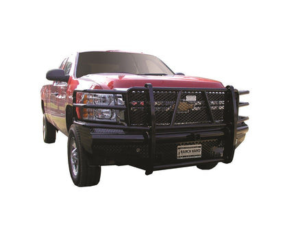 Ranch Hand Legend Series Front Bumper with Grille Guard for Chevrolet Silverado HD (2011-2014) - FBC111BLR