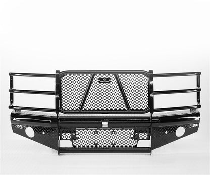 Ranch Hand Legend Series Front Bumper with Grille Guard for Chevrolet Silverado HD (2015-2019) - FBC151BLR