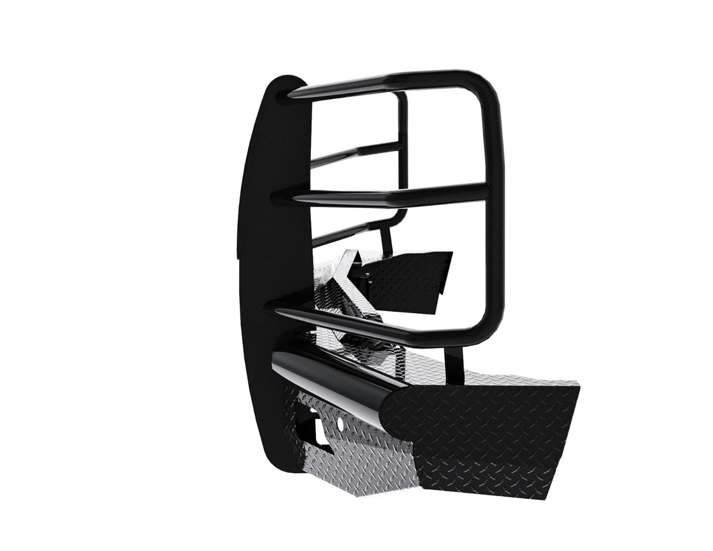 Ranch Hand Legend Series Front Bumper with Grille Guard for Chevrolet Silverado HD (2020-2023) - FBC201BLR