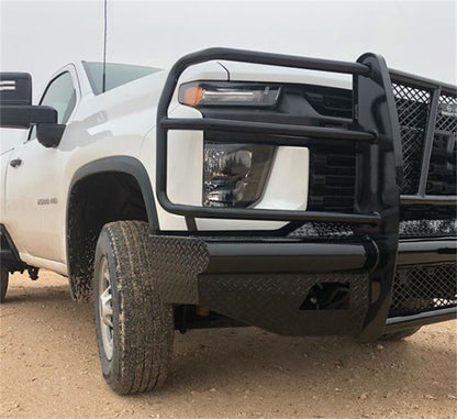 Ranch Hand Legend Series Front Bumper with Grille Guard for Chevrolet Silverado HD (2020-2023) - FBC201BLR